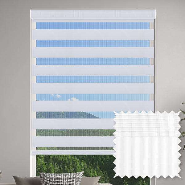 Duran Ice Blackout Zebra Shade