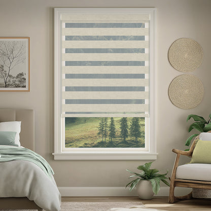 Duran Shell Blackout Zebra Shade