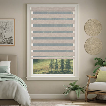 Duran Bone Blackout Zebra Shade