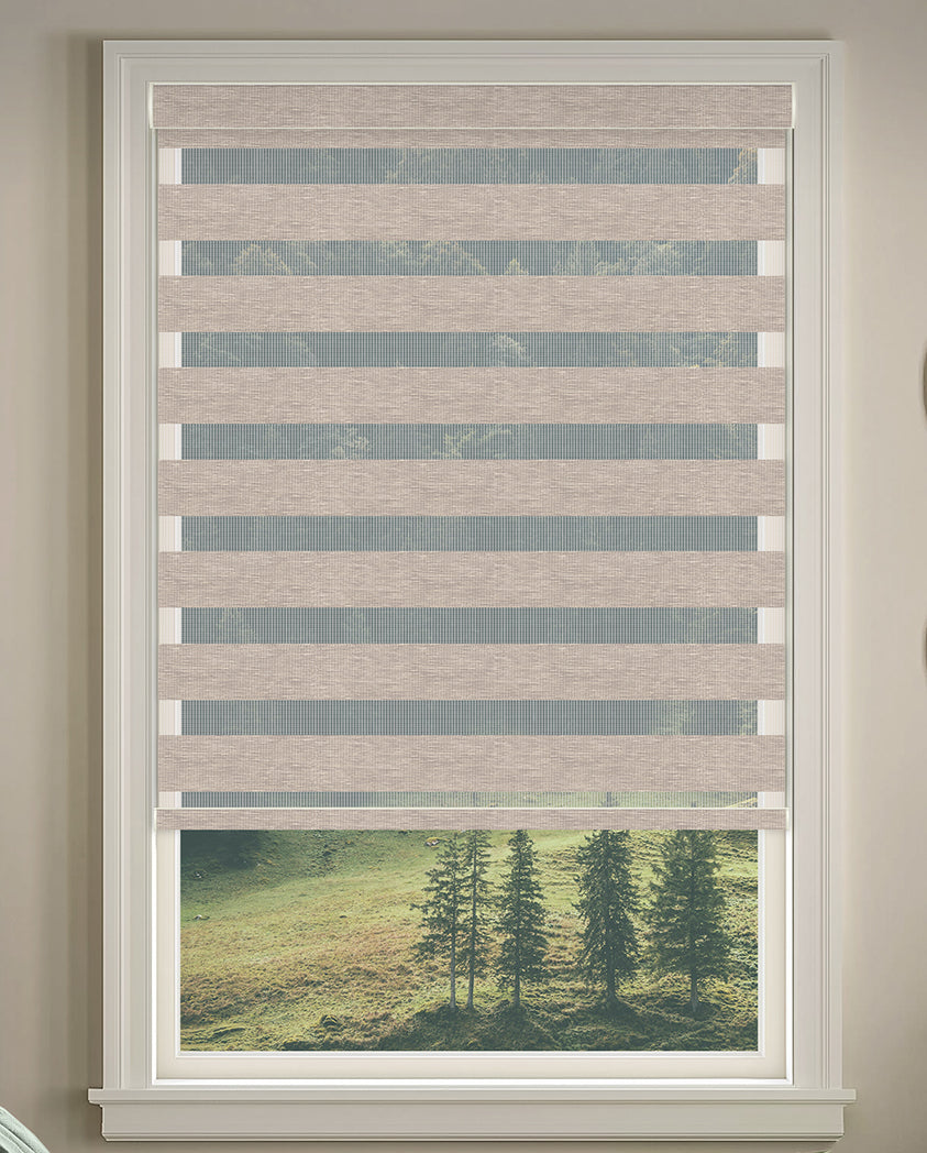 Duran Bone Blackout Zebra Shade