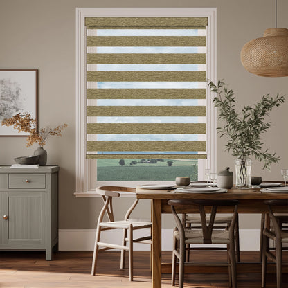 Duran Sand Blackout Zebra Shade