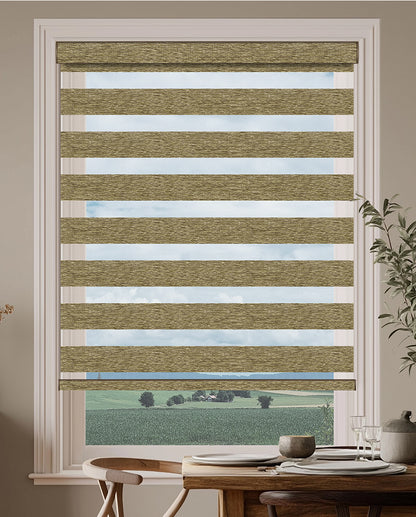 Duran Sand Blackout Zebra Shade
