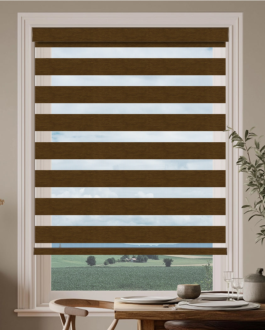 Duran Autumn Blackout Zebra Shade