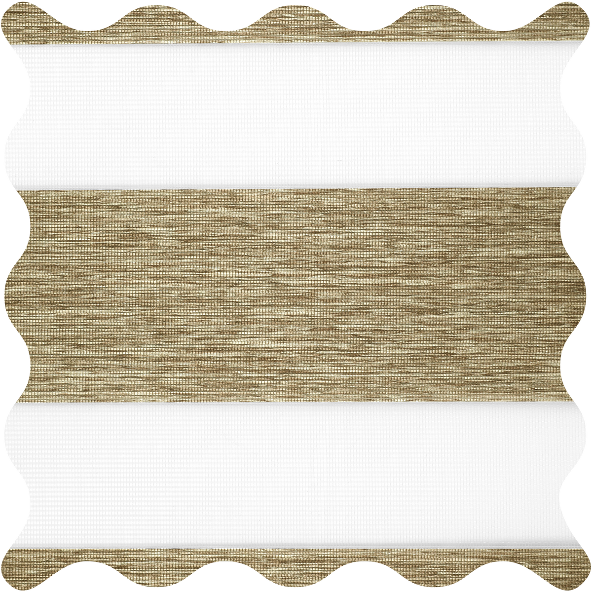 Rasch Sand Light Filtering Zebra Shade
