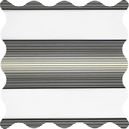 Curacao Onyx Light Filtering Zebra Shade