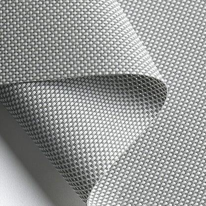 Riccio Light Gray 5% Openness Flame Retardant Sheer Solar Shades