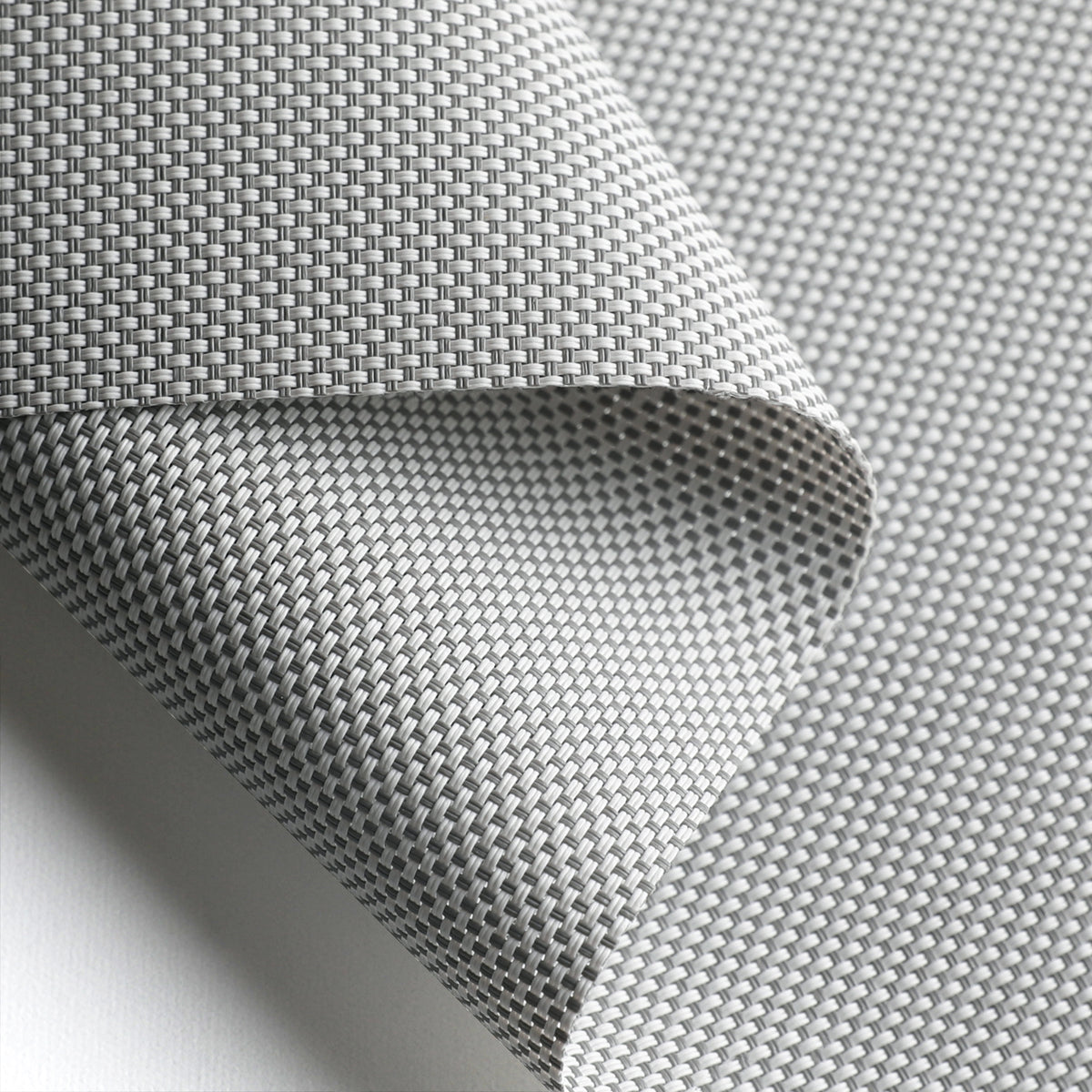 Riker Light Gray 3% Openness Flame Retardant Sheer Solar Shades
