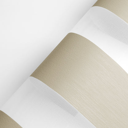 Grande Wheat Light Filtering Zebra Shade
