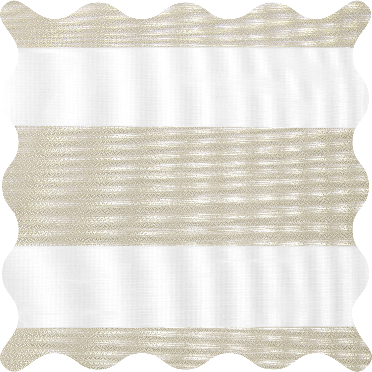 Grande Wheat Light Filtering Zebra Shade