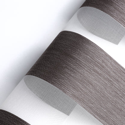 Grande Walnut Light Filtering Zebra Shade