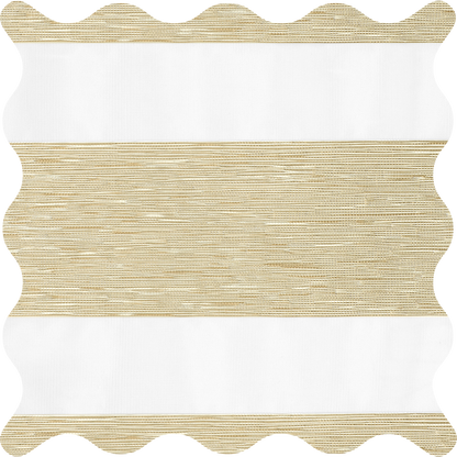 Miro Peanut Light Filtering Zebra Shade