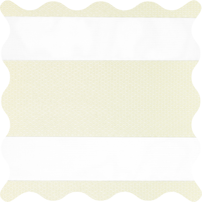 Milton Cream Light Filtering Zebra Shade