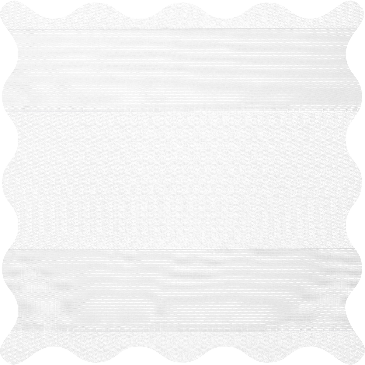 Milton Snow Light Filtering Zebra Shade