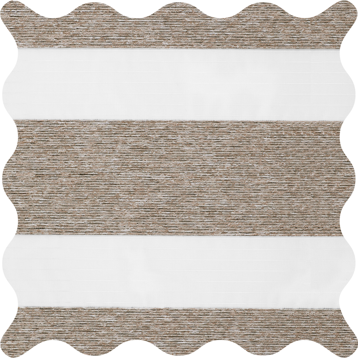 Rimini Mocha Light Filtering Zebra Shade