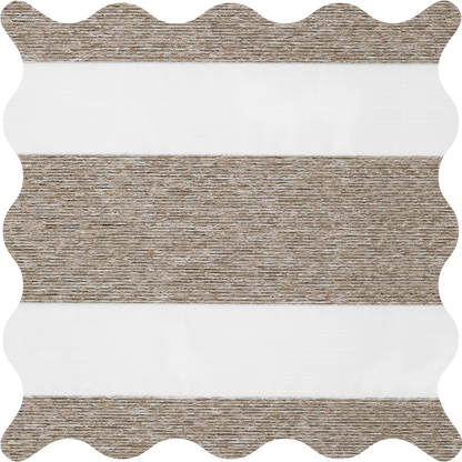 Rimini Mocha Light Filtering Zebra Shade