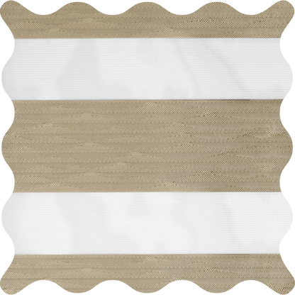 Aspen Mocha Light Filtering Zebra Shade