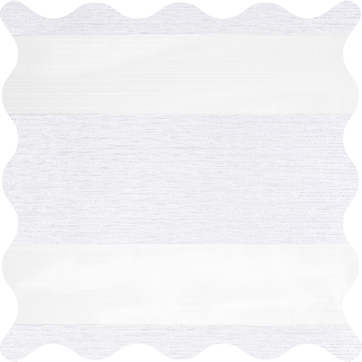 Rosier Bright White Light Filtering Zebra Shade