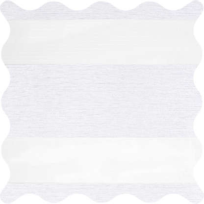Rosier Bright White Light Filtering Zebra Shade