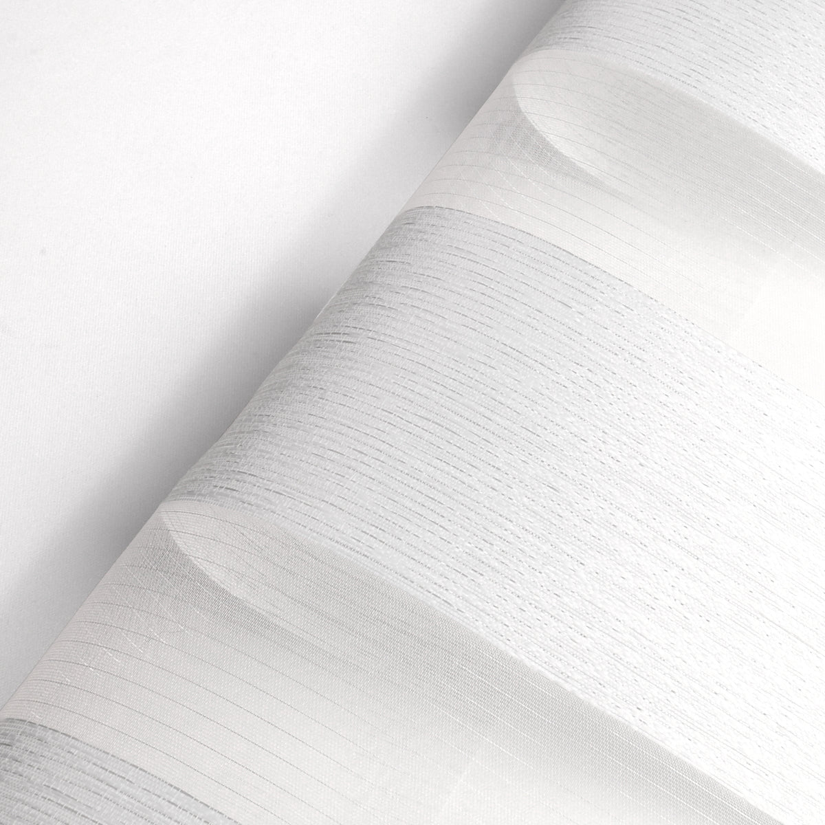 Rosier Snow Light Filtering Zebra Shade
