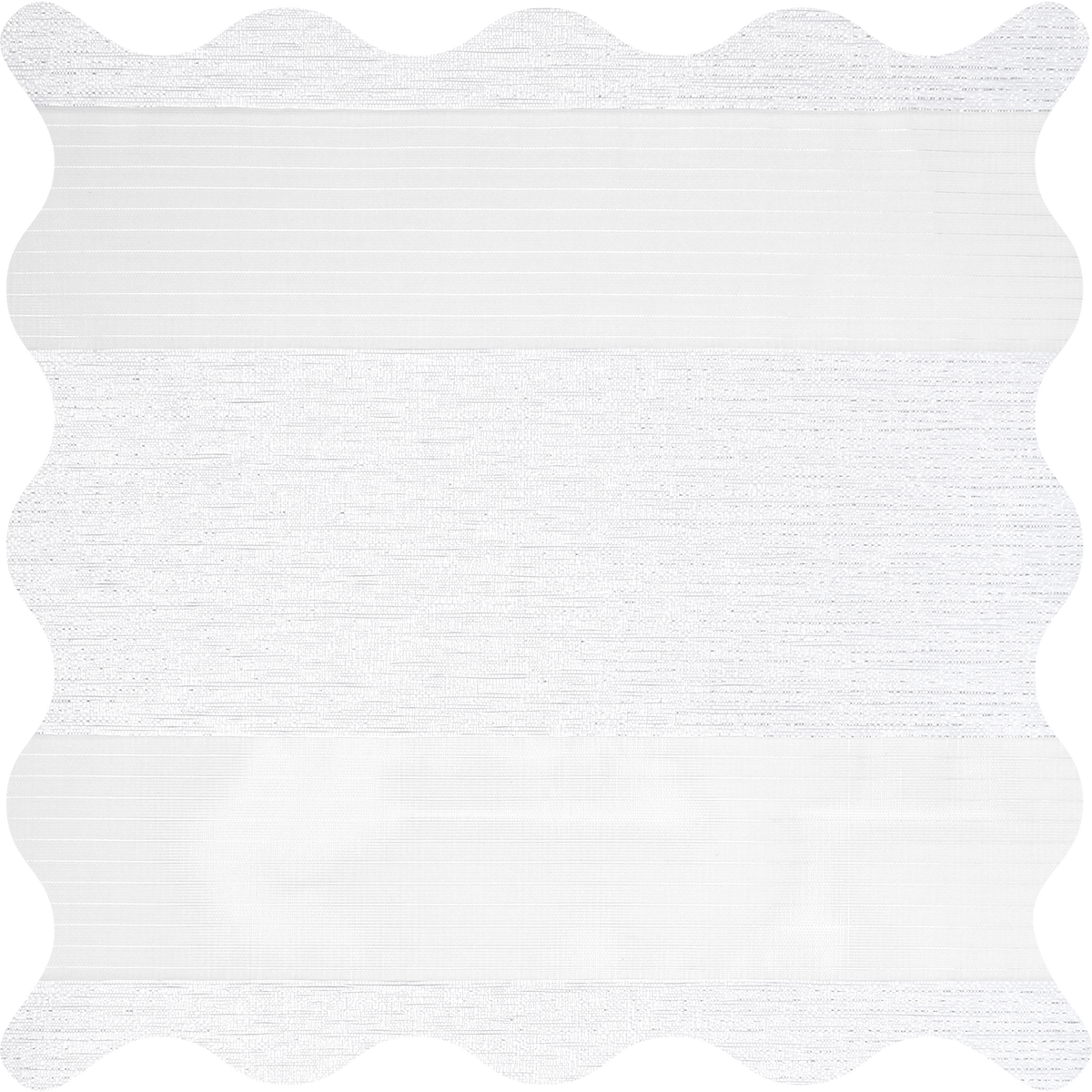 Rosier Snow Light Filtering Zebra Shade