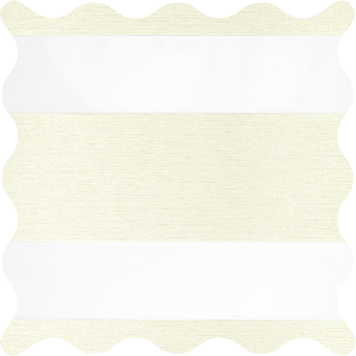 Rosier Cream Light Filtering Zebra Shade