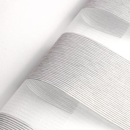 Rosier Silver Light Filtering Zebra Shade