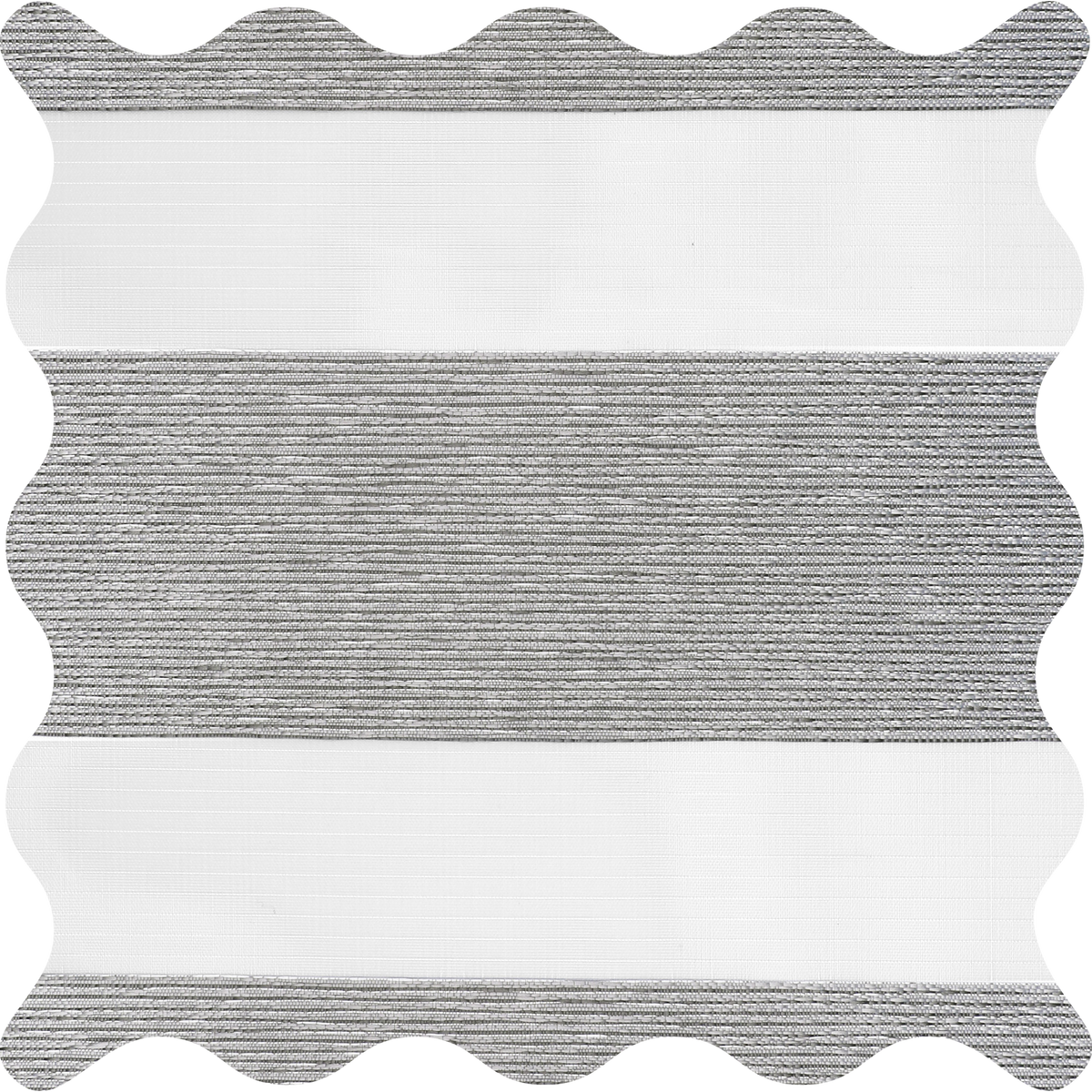 Rosier Steel Light Filtering Zebra Shade