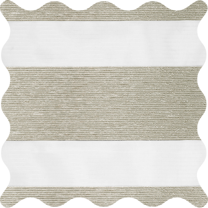 Rosier Mocha Light Filtering Zebra Shade