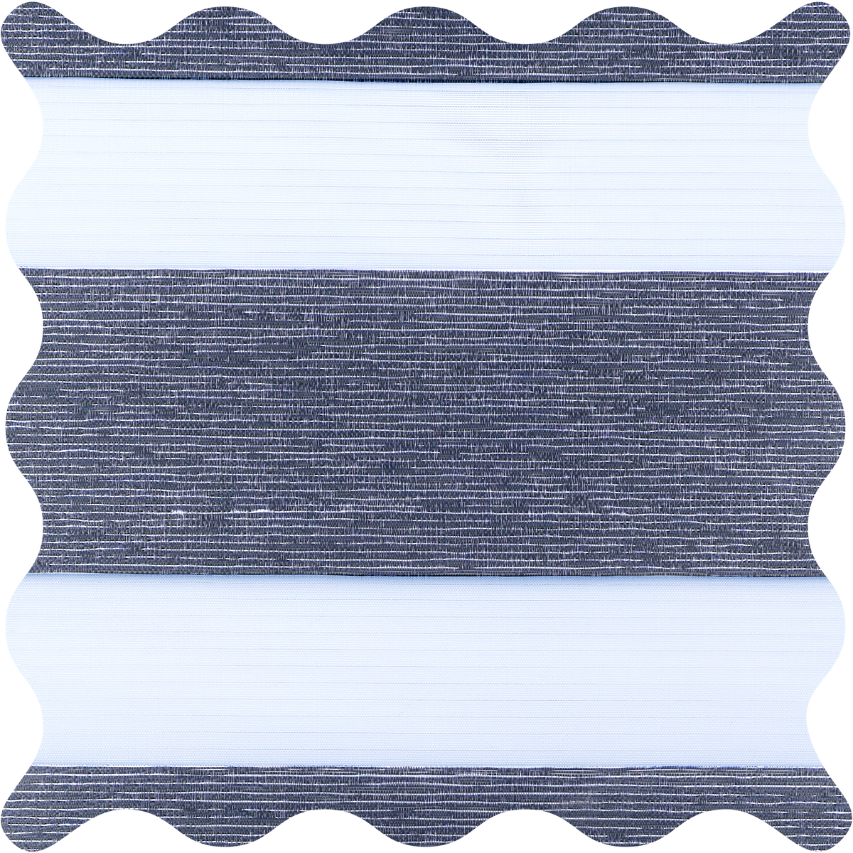 Rosier Ink Light Filtering Zebra Shade