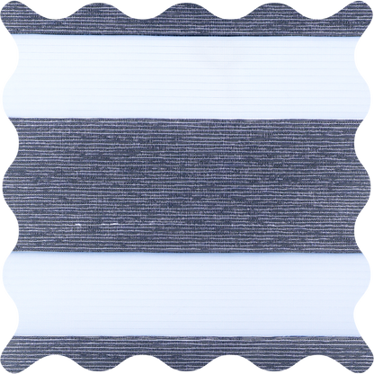 Rosier Ink Light Filtering Zebra Shade