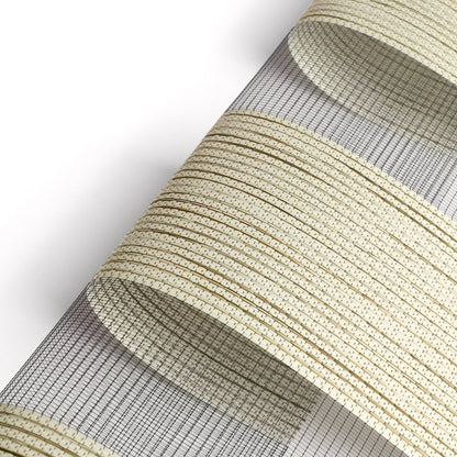 Pollux Champagne Light Filtering Zebra Shade