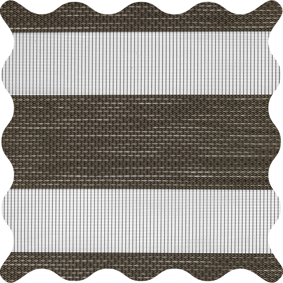 Pollux Sandalwood Light Filtering Zebra Shade