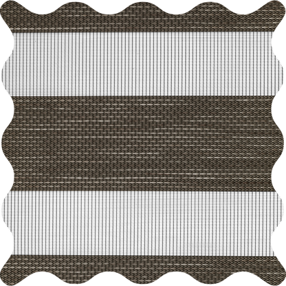 Pollux Sandalwood Light Filtering Zebra Shade