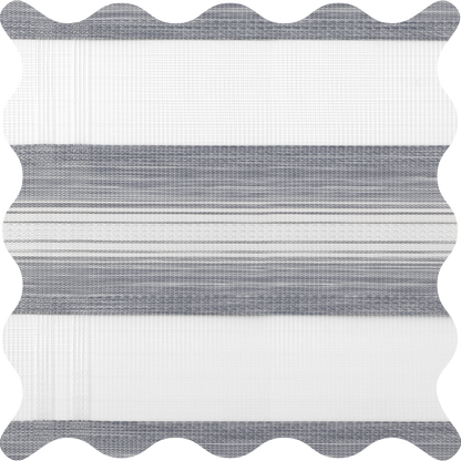 Salem Beige Gray Light Filtering Zebra Shade