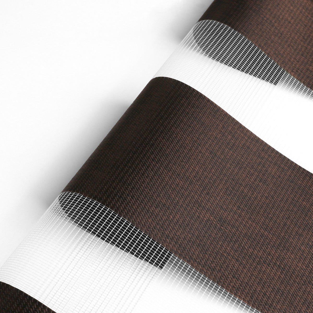 Duran Walnut Blackout Zebra Shade