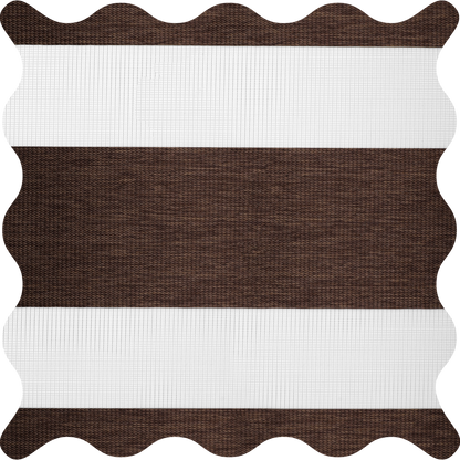 Duran Walnut Blackout Zebra Shade