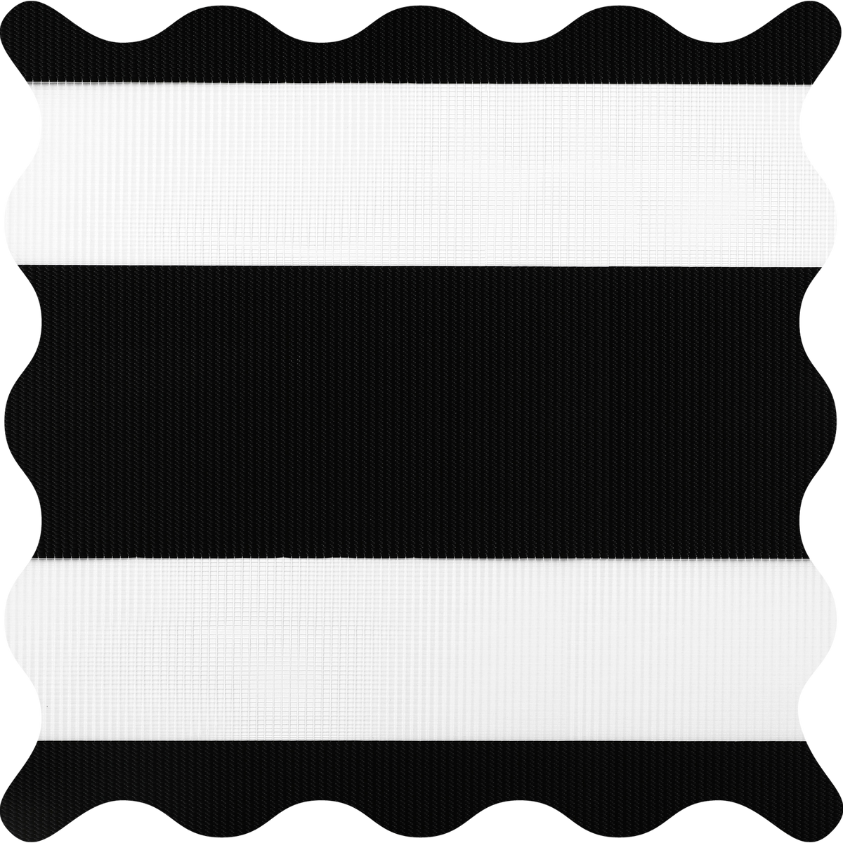 Duran Black Blackout Zebra Shade