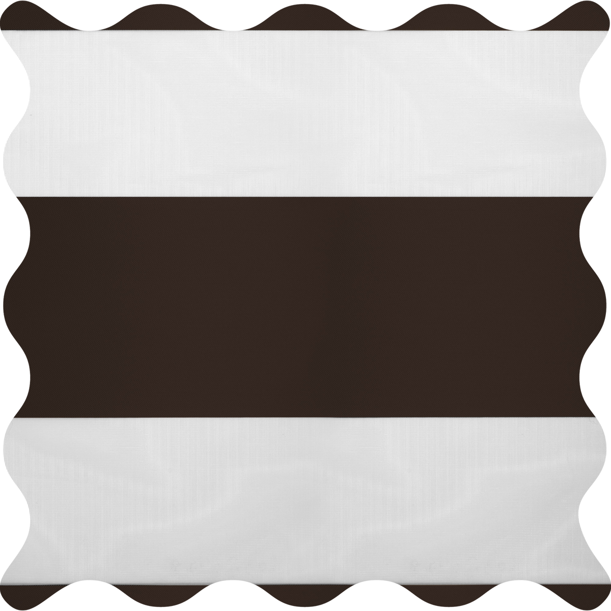 Uraco Chocolate Blackout Zebra Shade