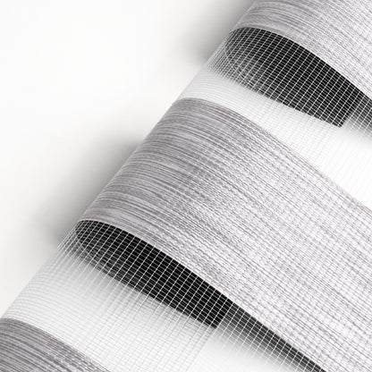 Veneto Zinc Light Filtering Zebra Shade