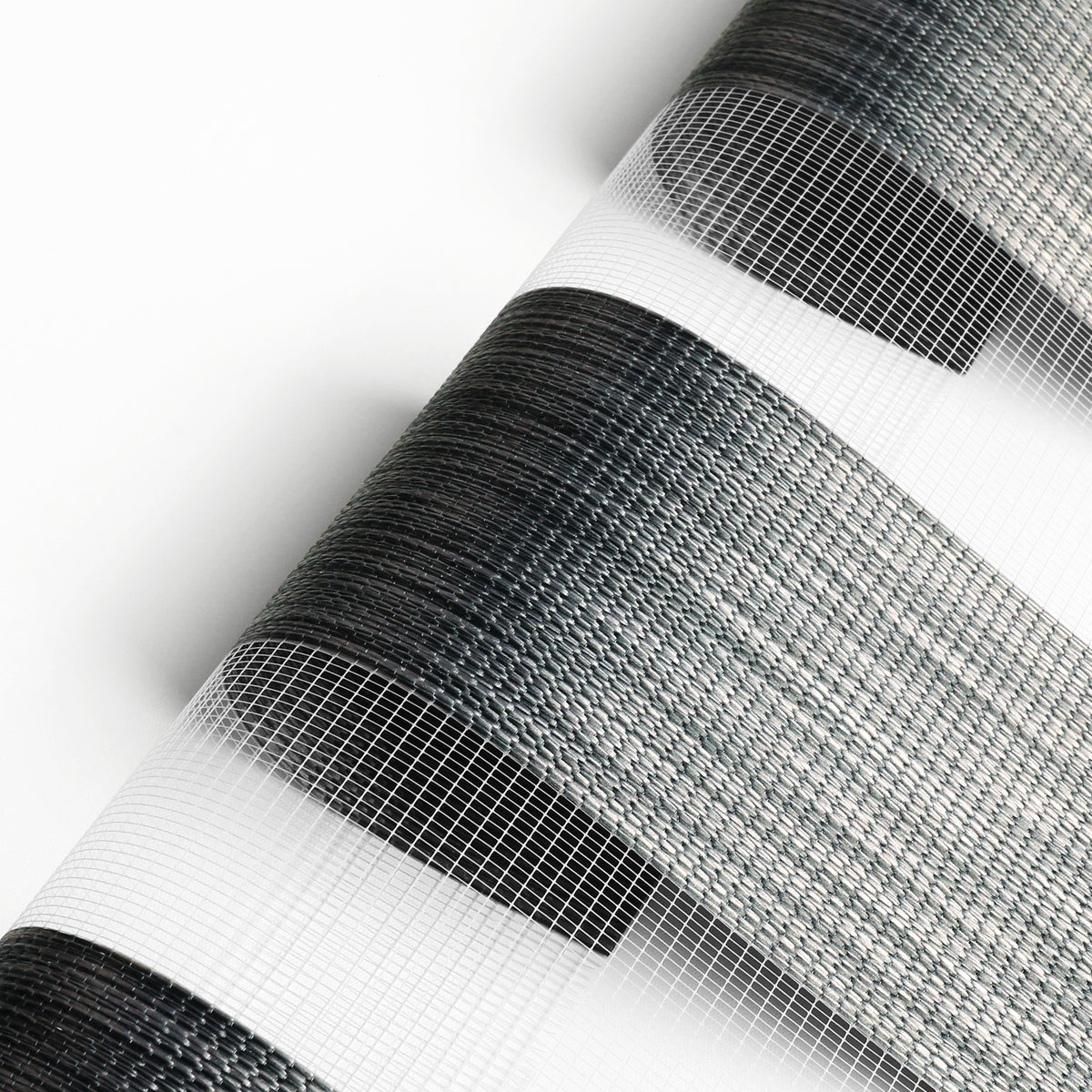 Veneto Charcoal Light Filtering Zebra Shade