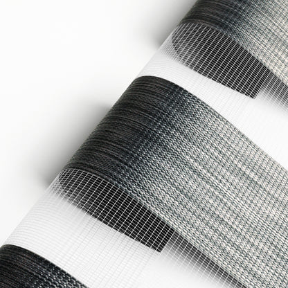 Veneto Charcoal Light Filtering Zebra Shade