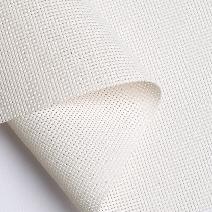 Cartel White 10% Openness Solar Screen Semi Sheer Roller Shades