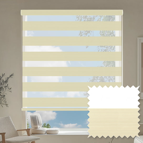 Errol Cream Light Filtering Zebra Shade
