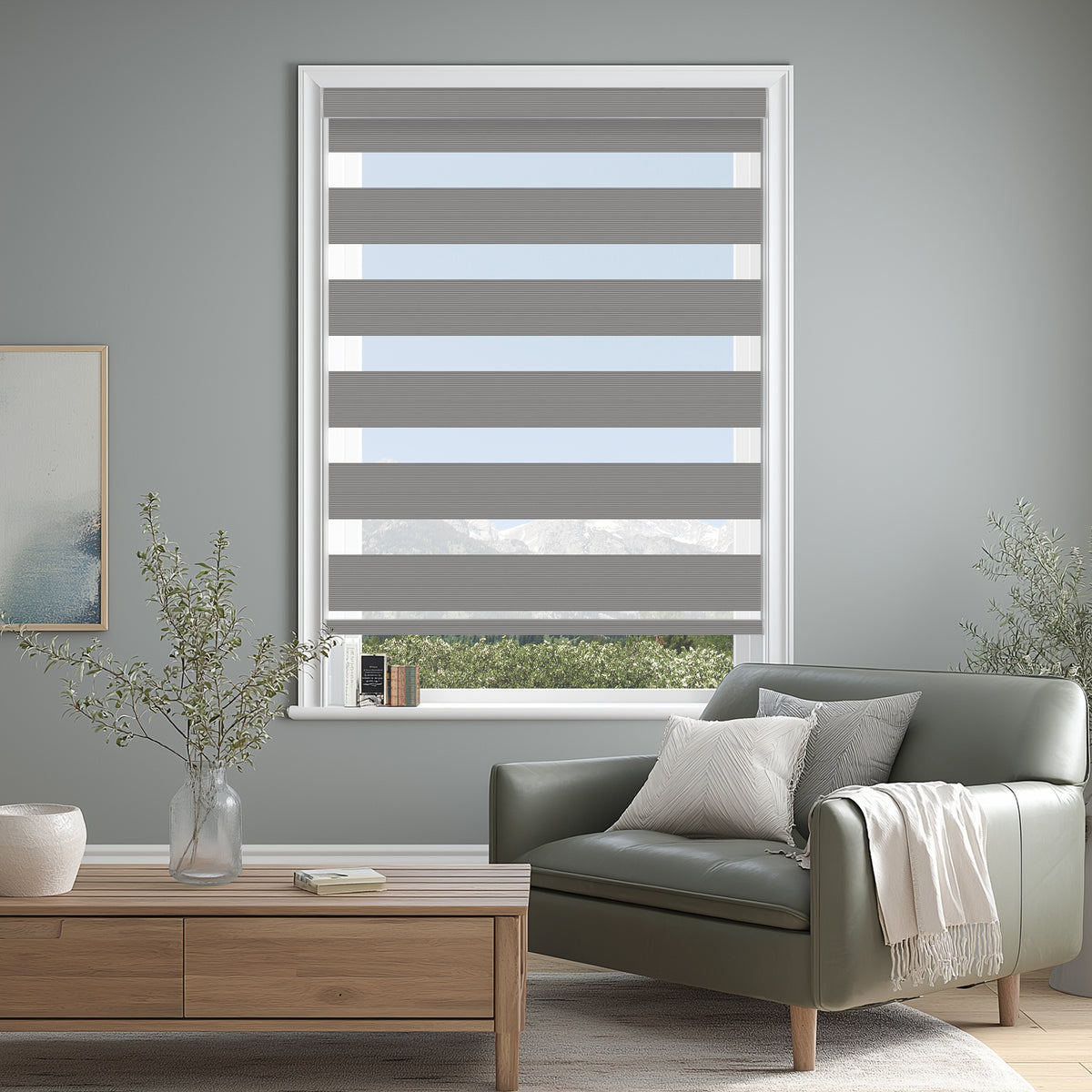 Errol Harbor Light Filtering Zebra Shade
