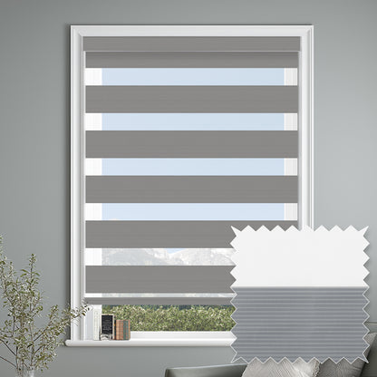 Errol Harbor Light Filtering Zebra Shade