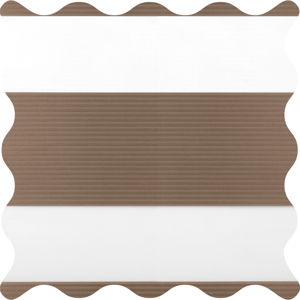 Errol Walnut Light Filtering Zebra Shade