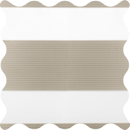 Errol Wheat Light Filtering Zebra Shade