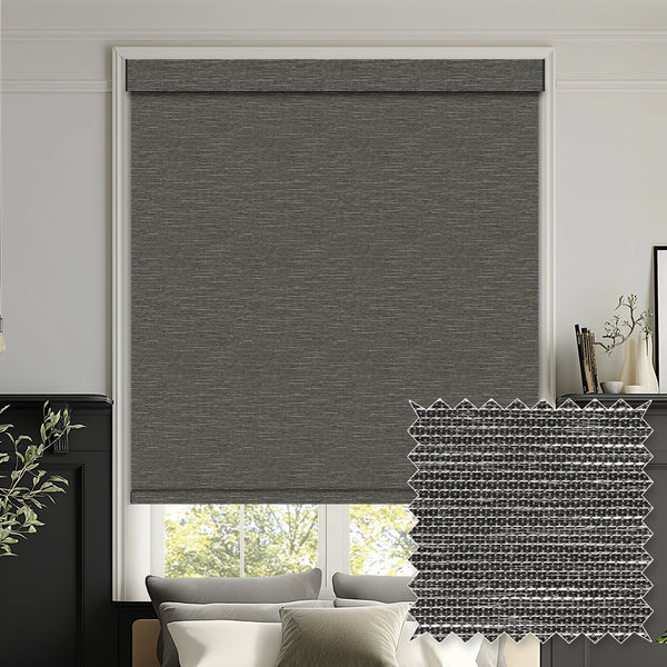 Euler Linen Shadow Blackout Roller Shades