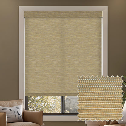 Euler Linen Sand Light Filtering Roller Shades