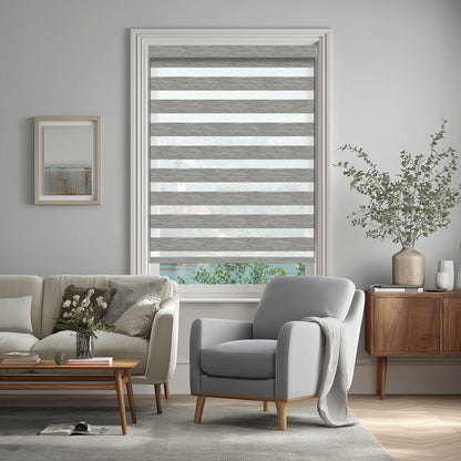 Grande Ash Light Filtering Zebra Shade